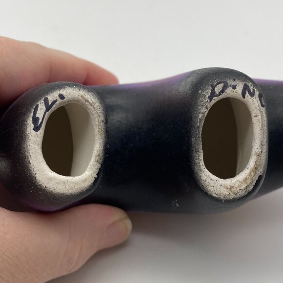 Native American Navajo Pottery Spirit bear animal southwest hand painted - Picture 8 of 10